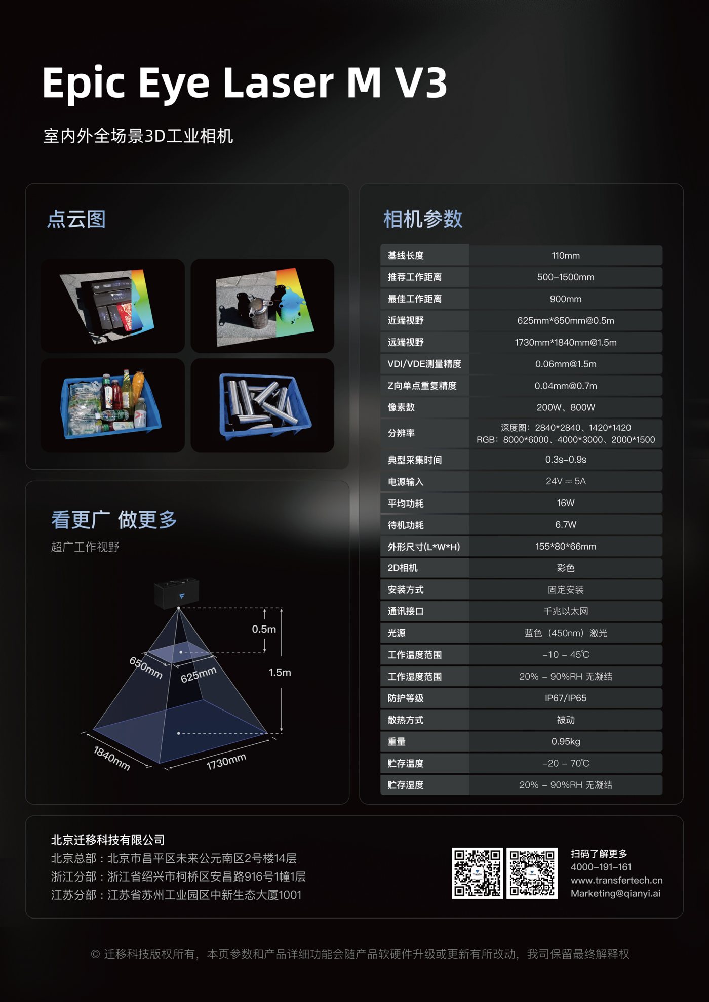 Epic Eye Laser M V3 产品参数与应用